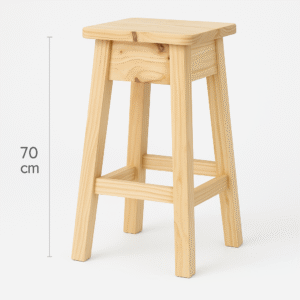 butaca de bar de 70cm de alto