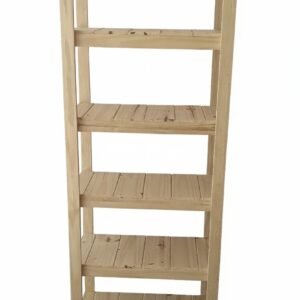 🛠️ Estante de Pino Reforzado | 0.60cm largo x30 cm profundo 170 alto